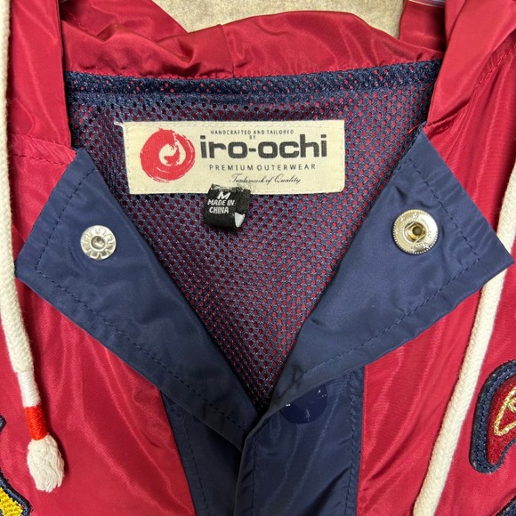 Iro-Ochi Emperors Tokyo‎ Japan Windbreaker Pullover Jacket Color Block Size M - Picture 3 of 12